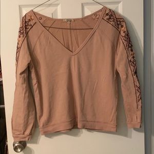 Gimmicks V-Neck Sweatshirt - Size M